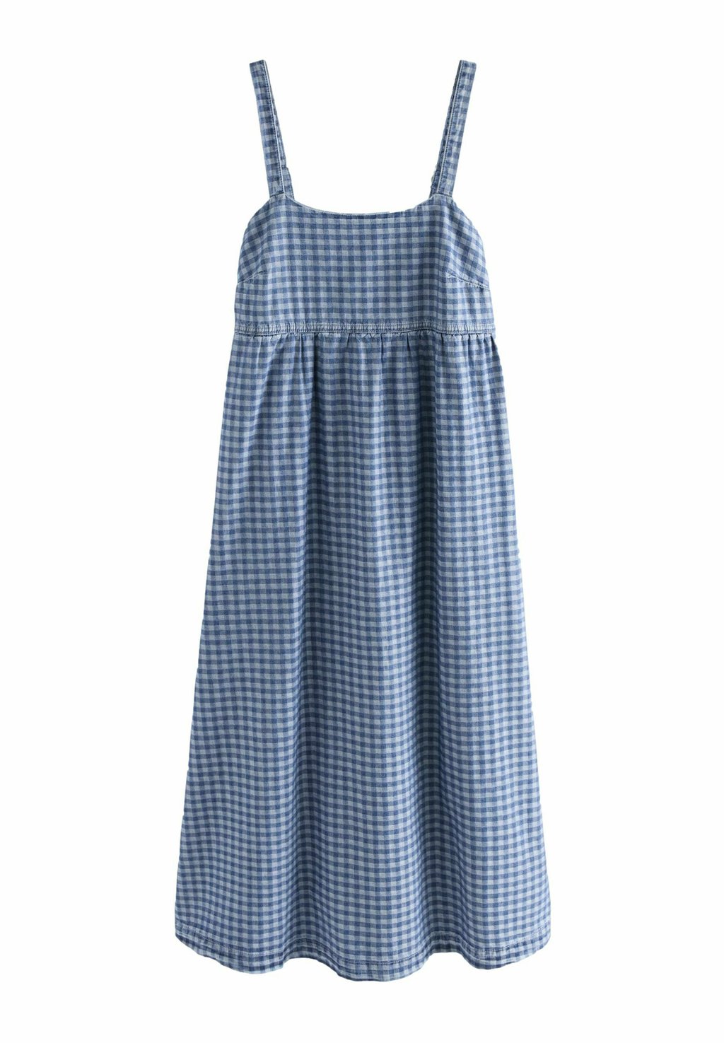 

Джинсовое платье TALL FIT STRAPPY MIDI Next, синий