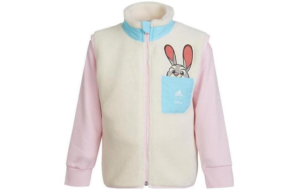 

Свитшот Disney X унисекс розовый Adidas, розовый