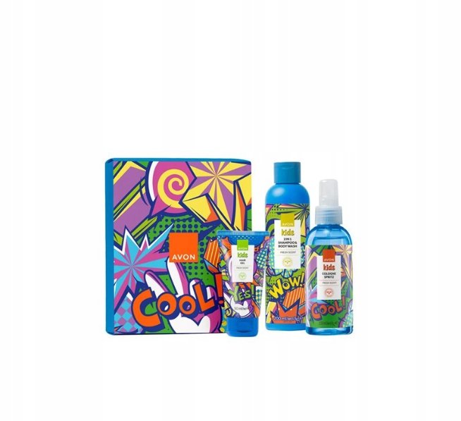 

Avon Kids Fresh Set для мальчиков [Шампунь + Гель + Духи] Inna marka
