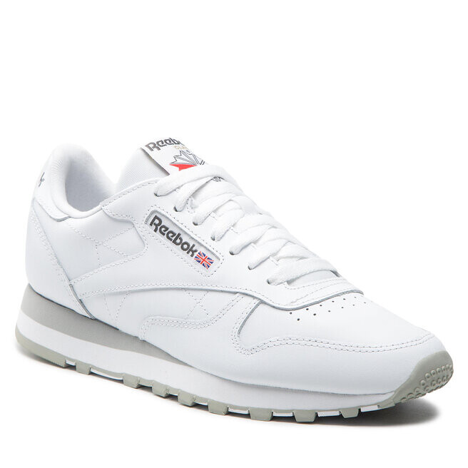 

Кроссовки Reebok ClassicLeather, белый, Белый;серый, Кроссовки Reebok ClassicLeather, белый