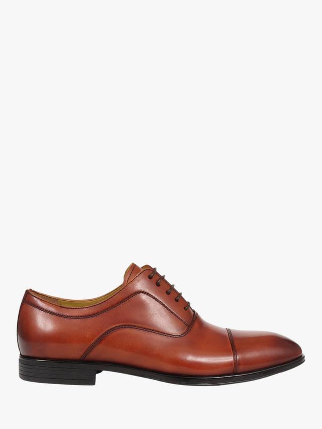 

Оксфордские туфли из вощеной кожи middlehham Jones Bootmaker, цвет Cognac