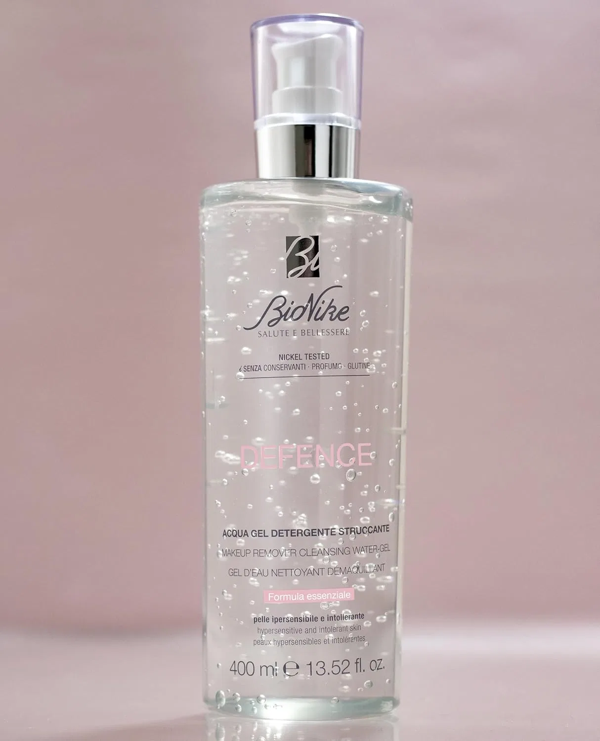 Гель для умывания Bionike — Очищающий гель для снятия макияжа «Defence Cleaning Water Gel» от, 400 мл — фото 2