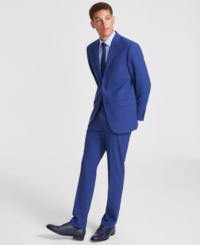 

Мужской костюм Modern-Fit Nested DKNY, синий