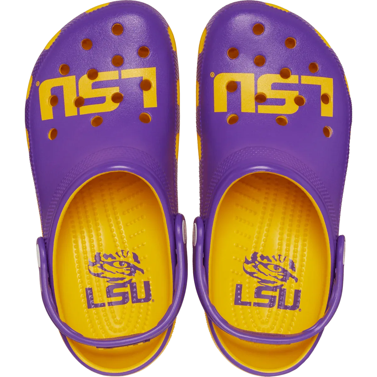 Классические сабо LSU Crocs, Sunflower