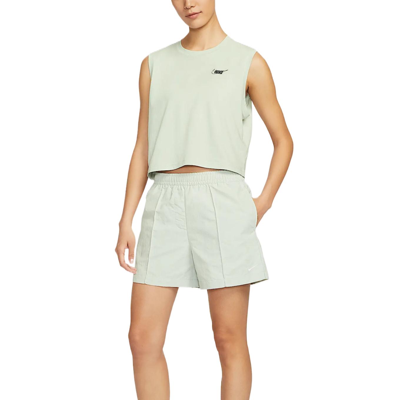 Nike Спортивные повседневные шорты Women's Light Silver/White — фото 3