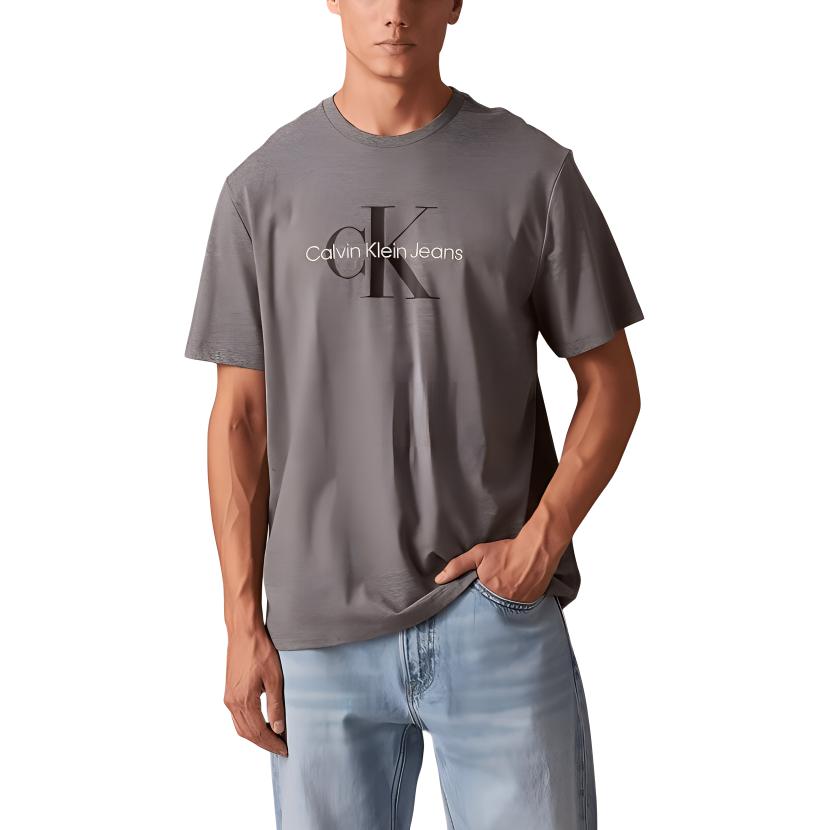 

Футболка мужская серая Calvin Klein
