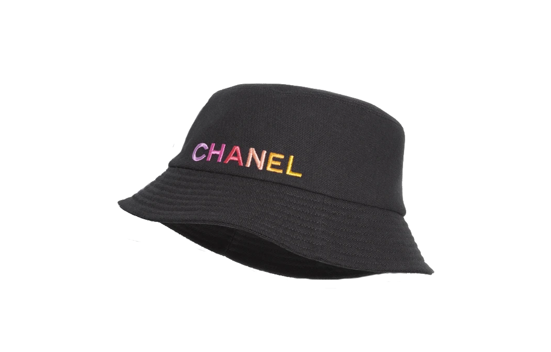 

CHANEL Панама-шляпа унисекс черная, Black