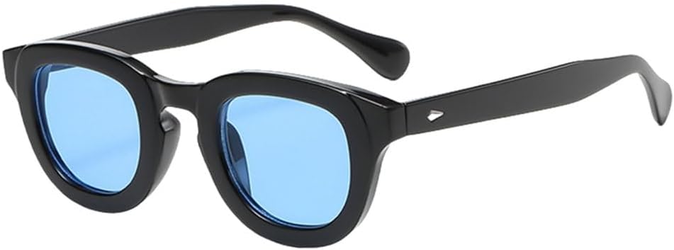 

Солнцезащитные очки MUTYNE в квадратной оправе в стиле ретро для женщин, зеленые и коричневые, мужские, с защитой от УФ-излучения UV400, летние аксессуары, Black With Blue