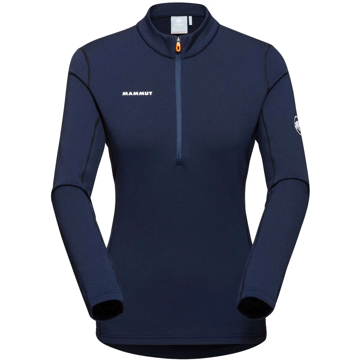 

Женская горная толстовка AENERGY HALF ZIP Mammut, темно-синий