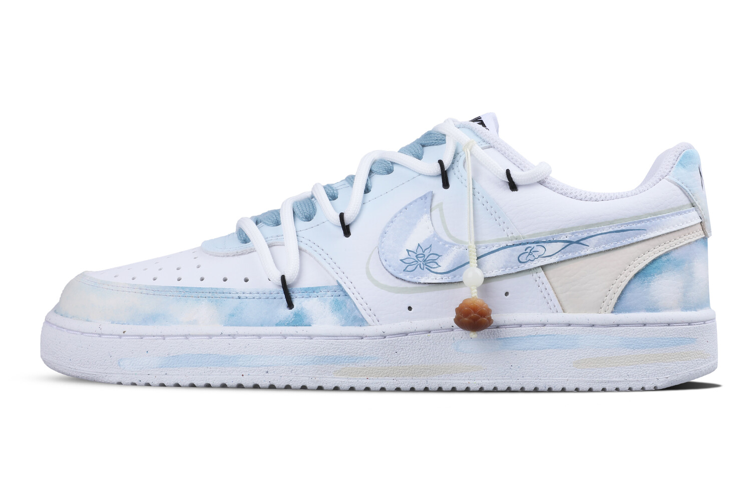 

Кроссовки Nike Court Vision 1 Skateboarding Shoes Men Low-top Blue, голубой, Синий, Кроссовки Nike Court Vision 1 Skateboarding Shoes Men Low-top Blue, голубой
