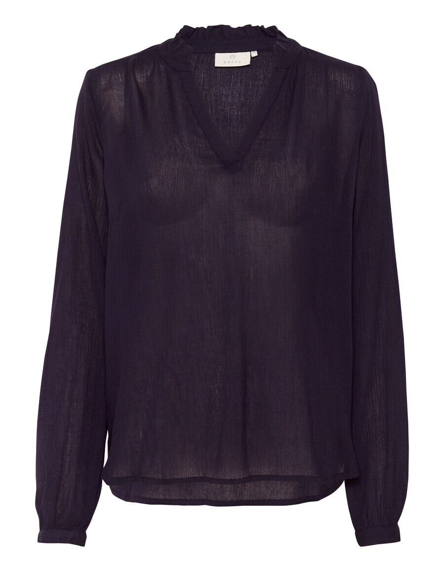 

Блузка Kaffe Blouse Amber, темно-фиолетовый