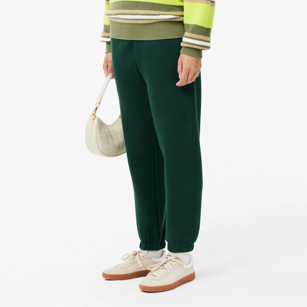 Джоггеры Lacoste Double Face пике, глубокий зелёный — фото 2