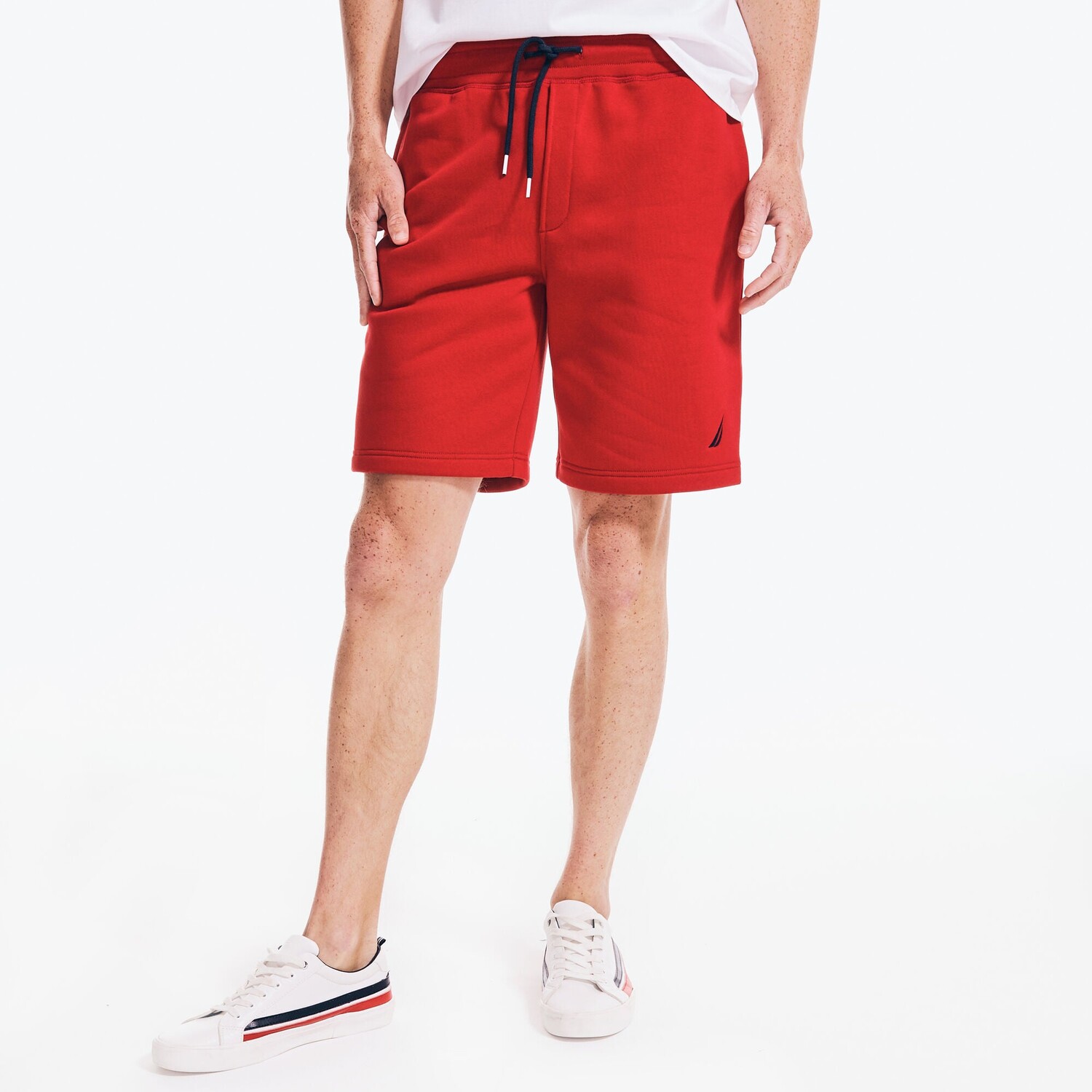 

Мужские флисовые шорты Nautica 9 J-Class, цвет Nautica Red