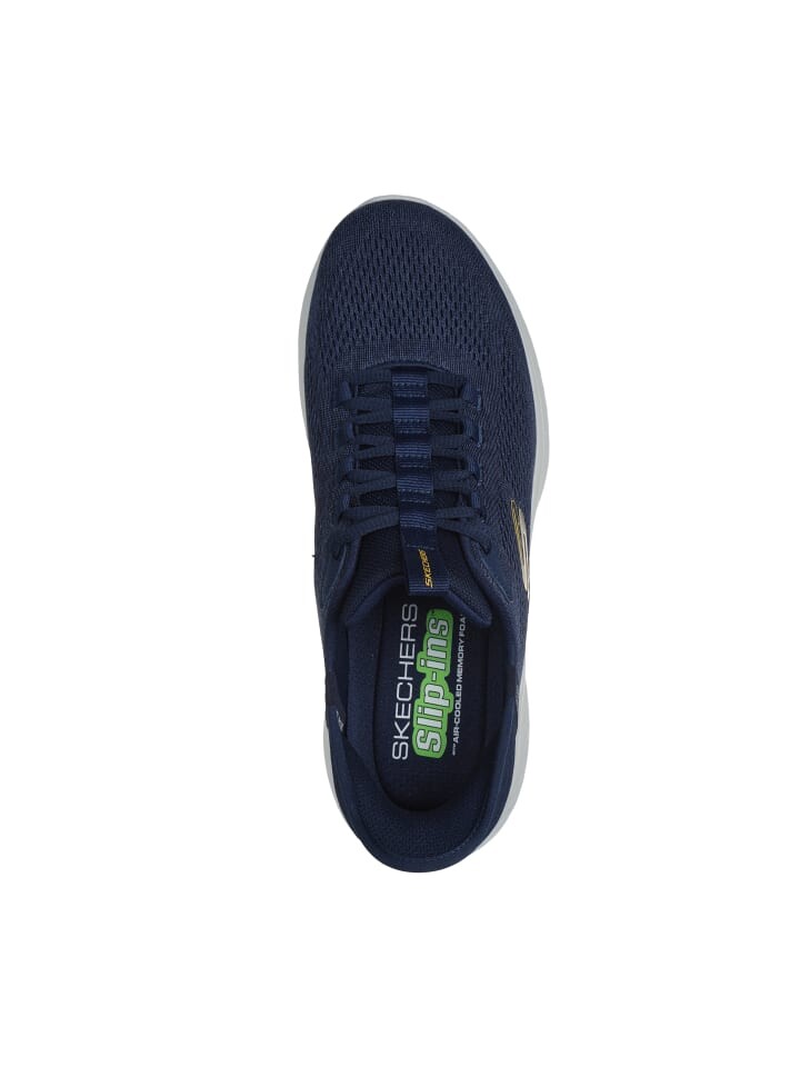 Кроссовки на шнуровке Skechers, цвет schwarz/grau — фото 2