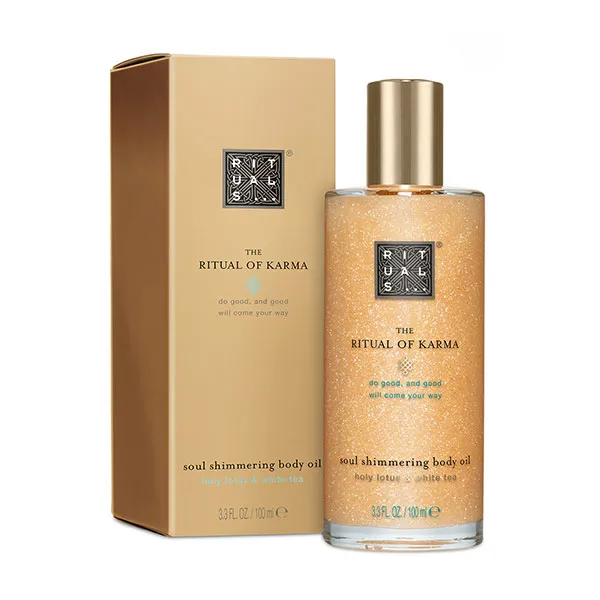Мерцающее масло для тела The Ritual Of Karma Body Shimmer Oil Rituals, 100 ml — фото 2
