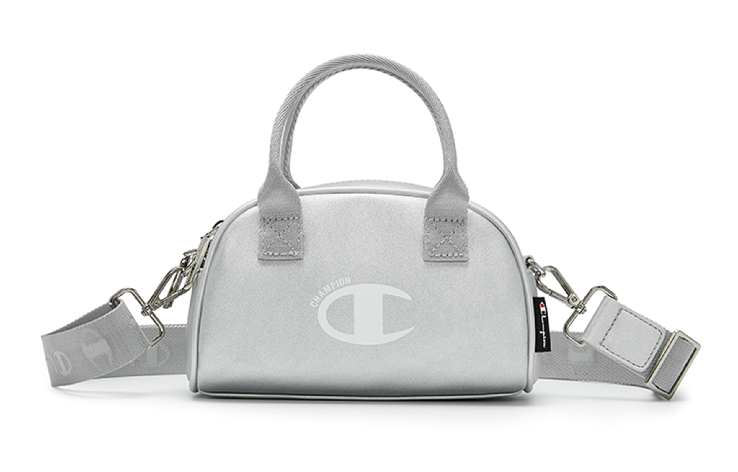 

Champion Сумка боулинг через плечо кроссбоди клатч унисекс, Silver White