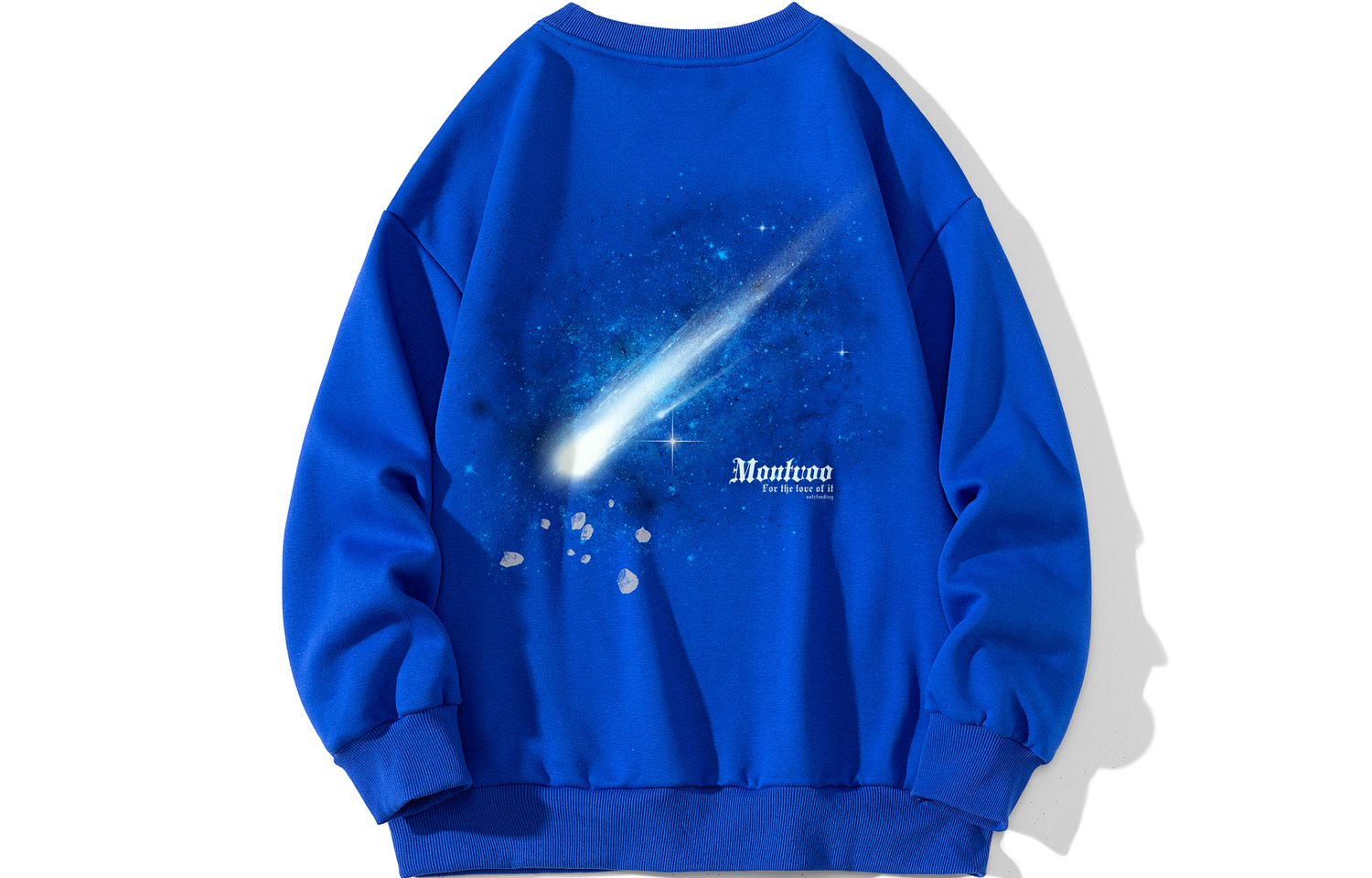 

Свитшот Unisex MONTVOO, белый обычный (в комплекте со свитшотом)