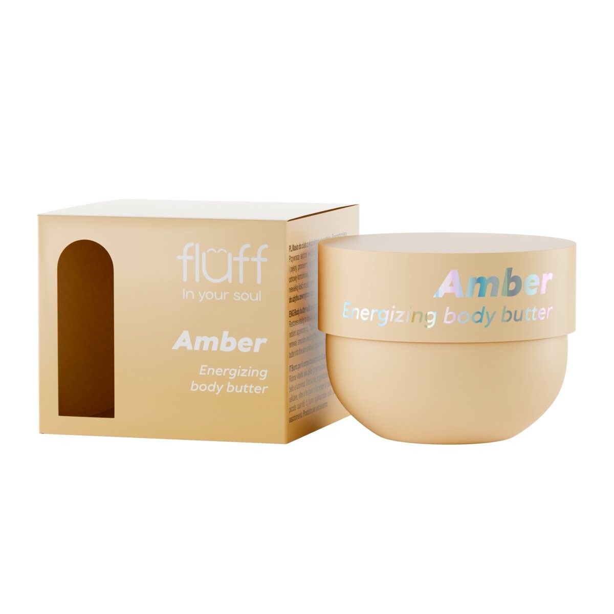 

Fluff, FF Масло для тела с экстрактом янтаря - Energizing, 150мл