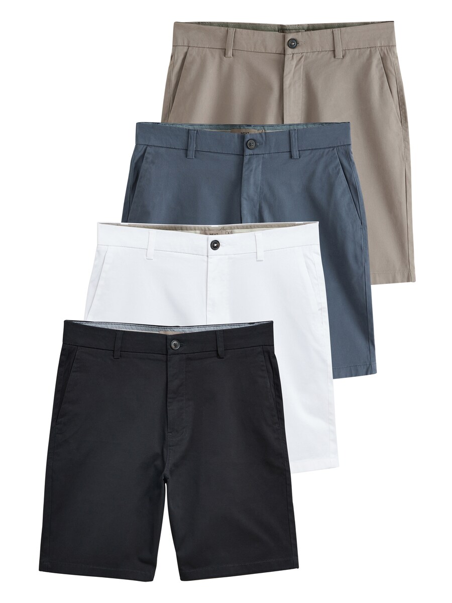 

Узкие брюки-чинос Next, цвет Navy/Greige/Black/White