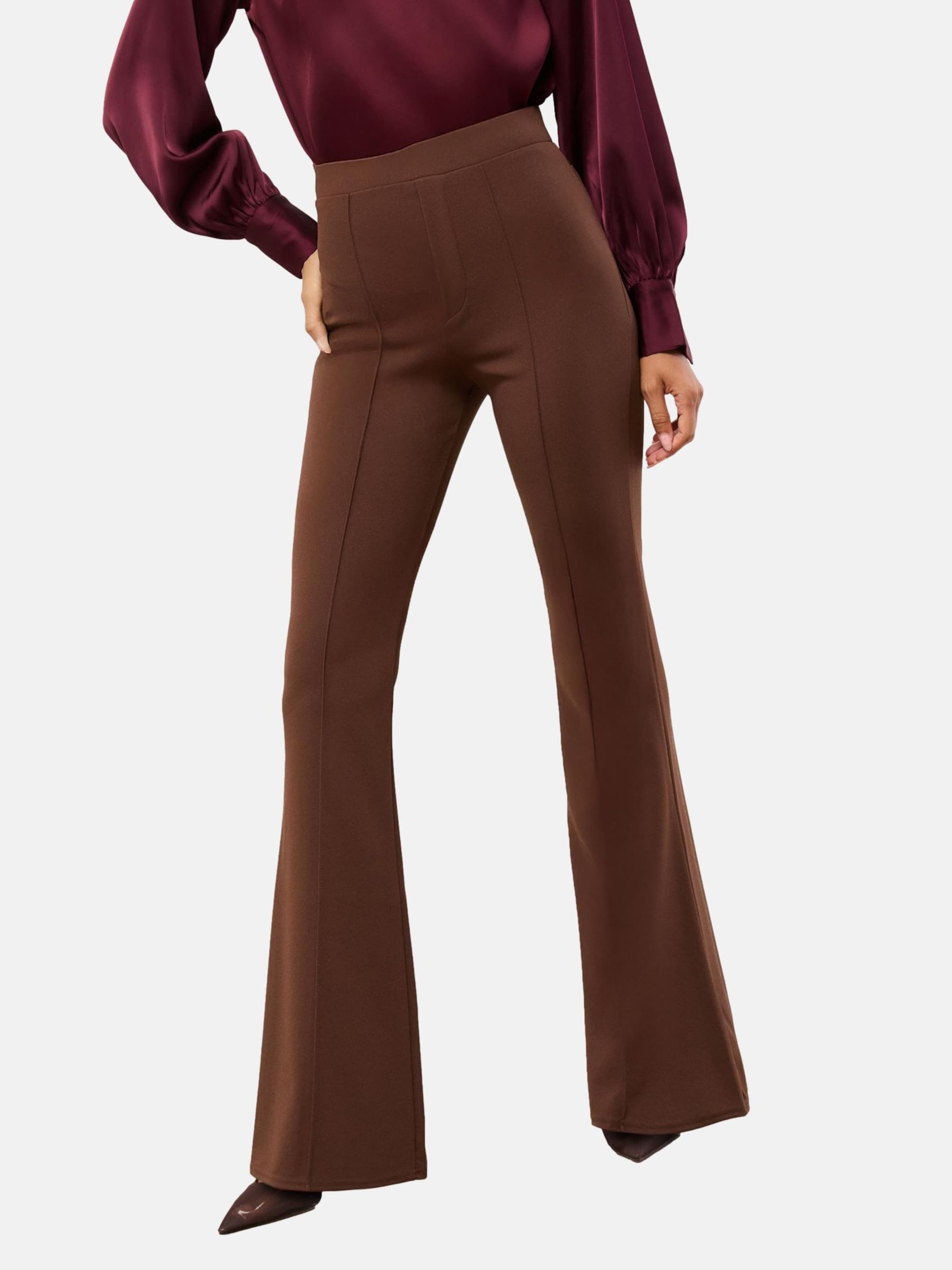 

Lipsy Брюки-клеш в цвете Chocolate