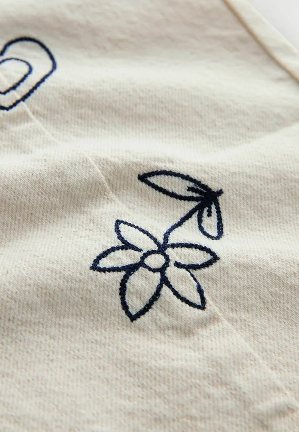 Джинсы свободного кроя Next, Ecru Embroidery — фото 4