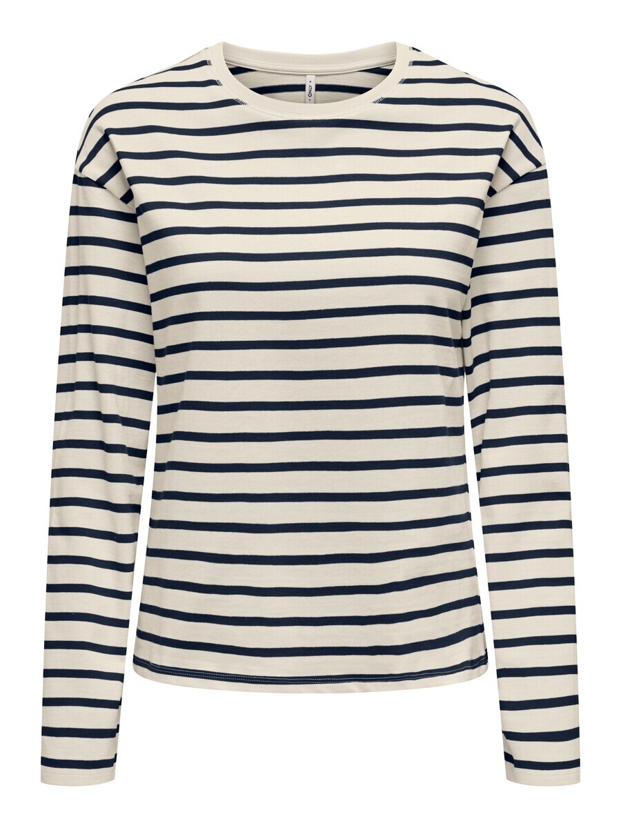 

Лонгслив ONLY Shirt ONLNEW SOPH, бежевый
