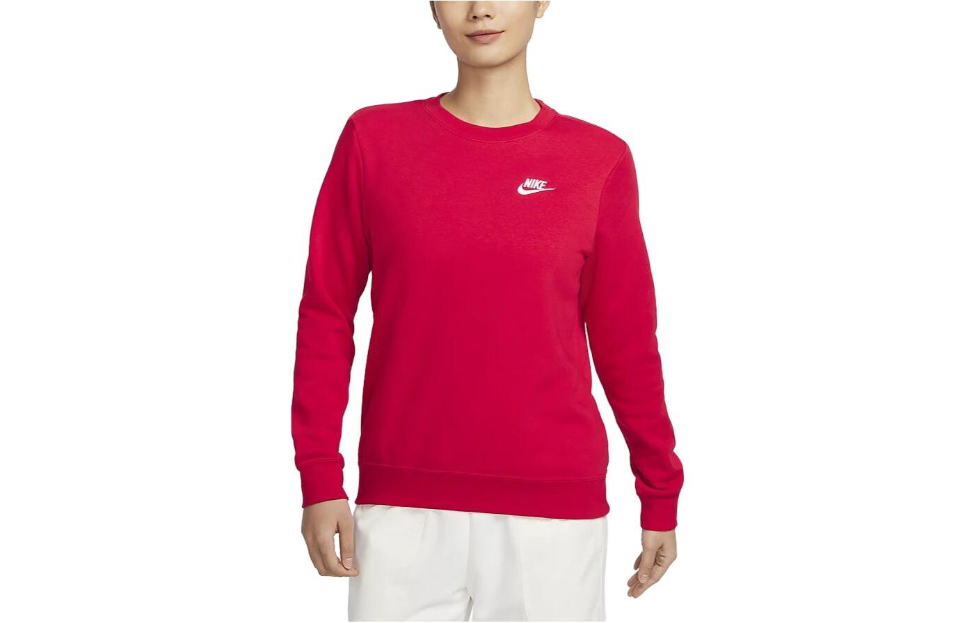

Спортивная толстовка женская красная Nike