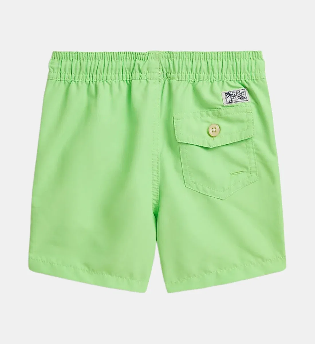 Подписанные плавки-шорты Traveler Polo Ralph Lauren, зеленый — фото 2
