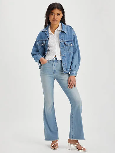 

726 расклешенные женские джинсы с высокой посадкой Levi's, цвет Light of My Life - Light Wash