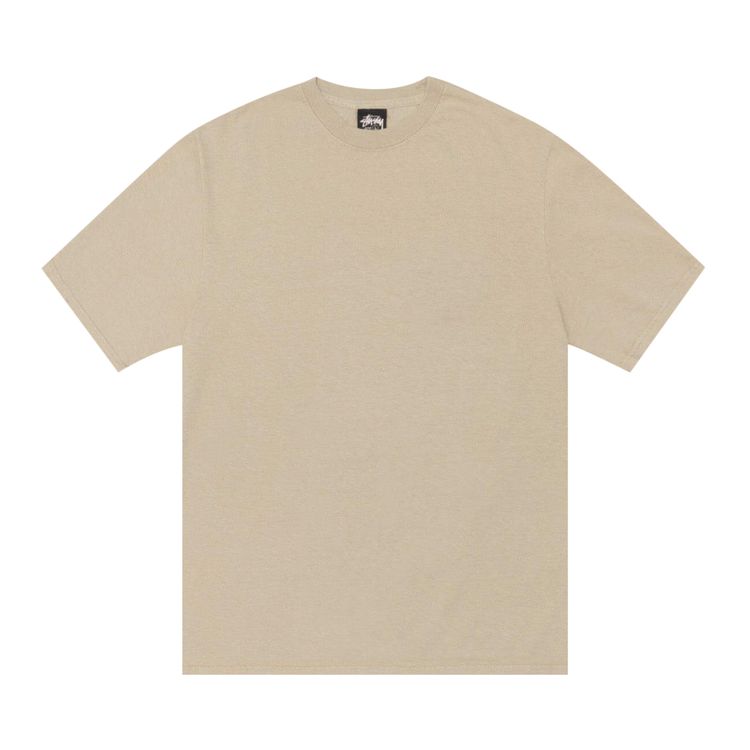 

Футболка Stussy Pigment Dyed Buana Tee Khaki, желто-коричневый