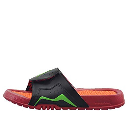 

Тапочки hydro 7 retro slide 'bright mandarin' Air Jordan, черный