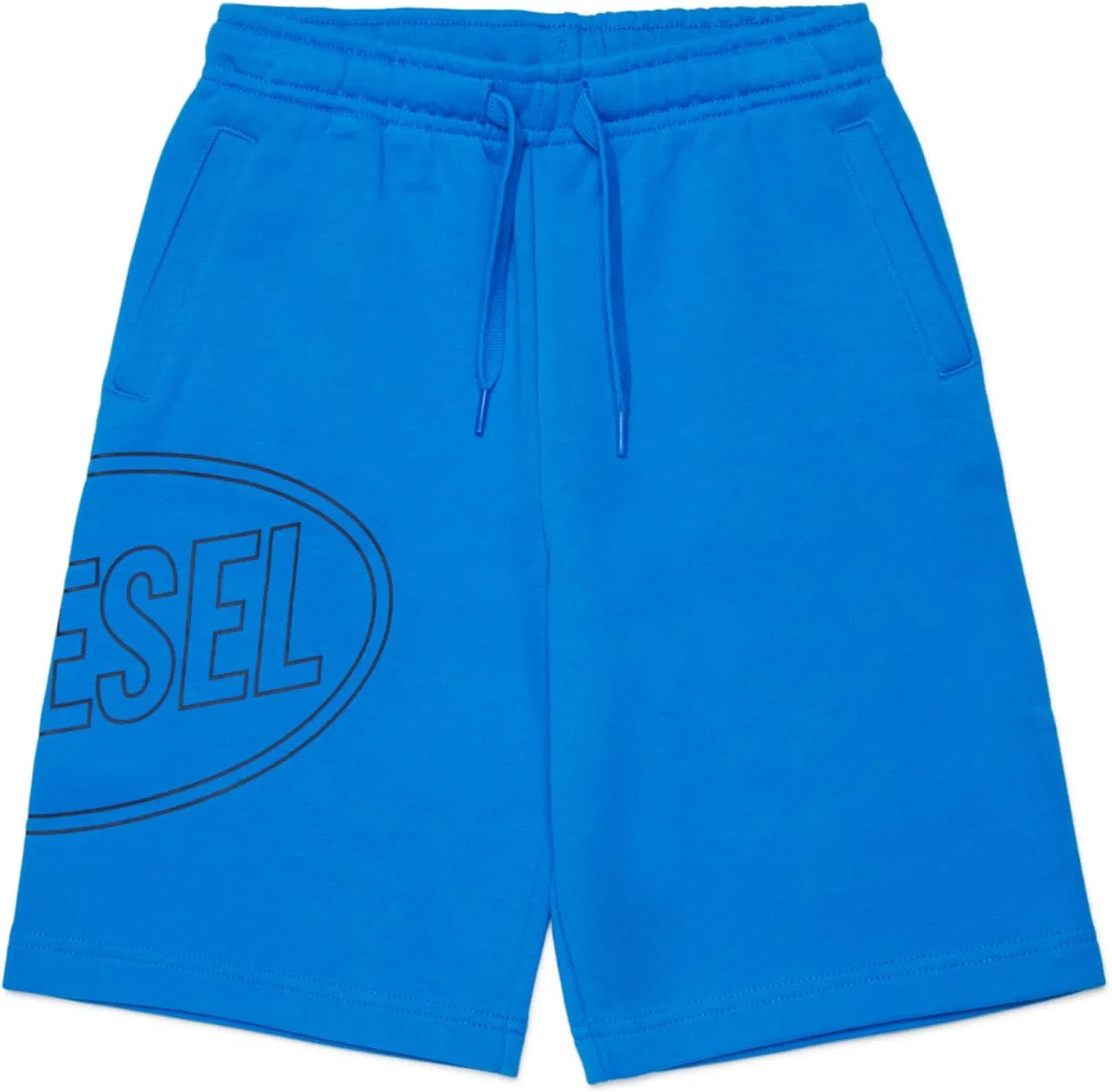 Шорты флисовые с логотипом Diesel, Bluette