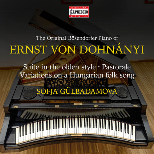 

CD диск Dohnanyi / Gulbadamova: Dohnanyi: Piano Works (Original Concave Piano, Bosendorfer 1910)