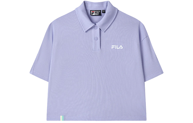

FILA Футболка-поло женская Milk Taro Purple с воротником-поло