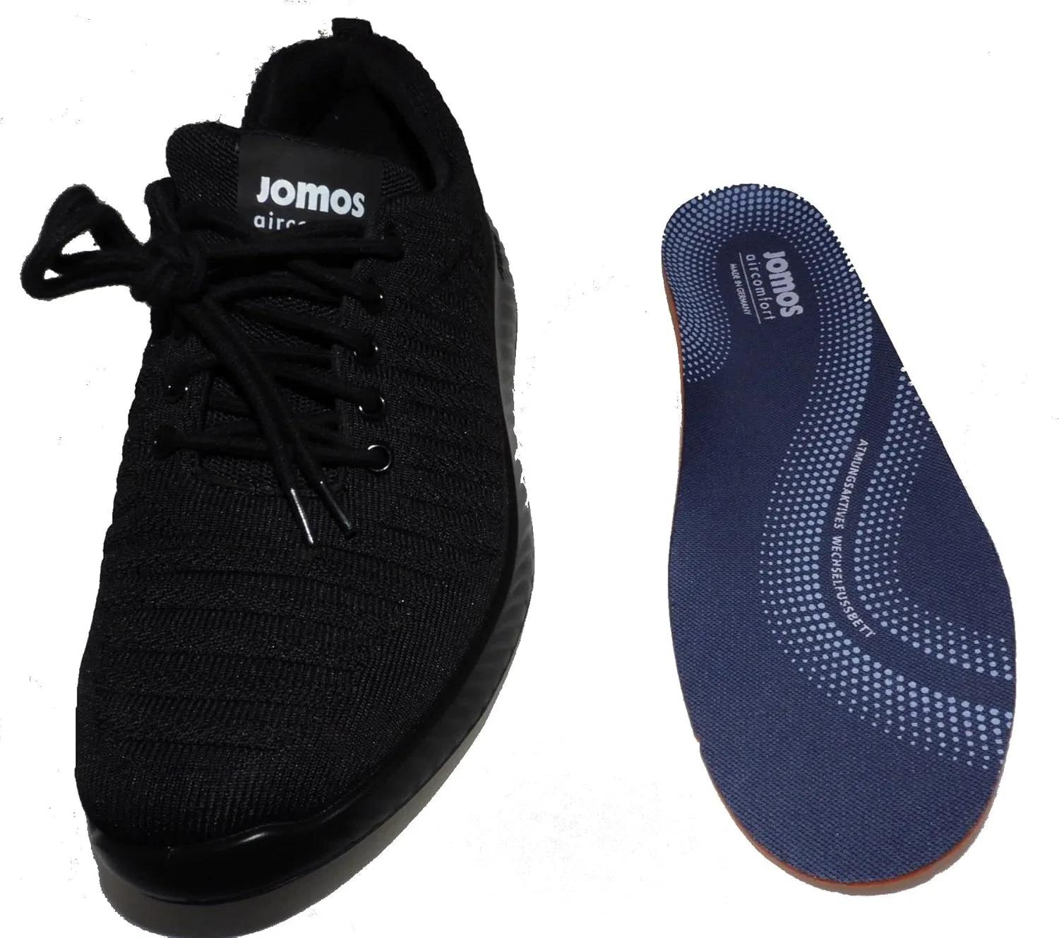 Мужские кроссовки Jomos Men's Menorah Trainers, Black — фото 3