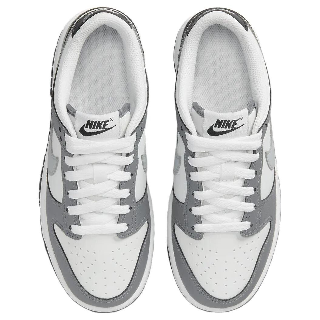 Кроссовки Nike Dunk Low для девочек, серебристые — фото 4