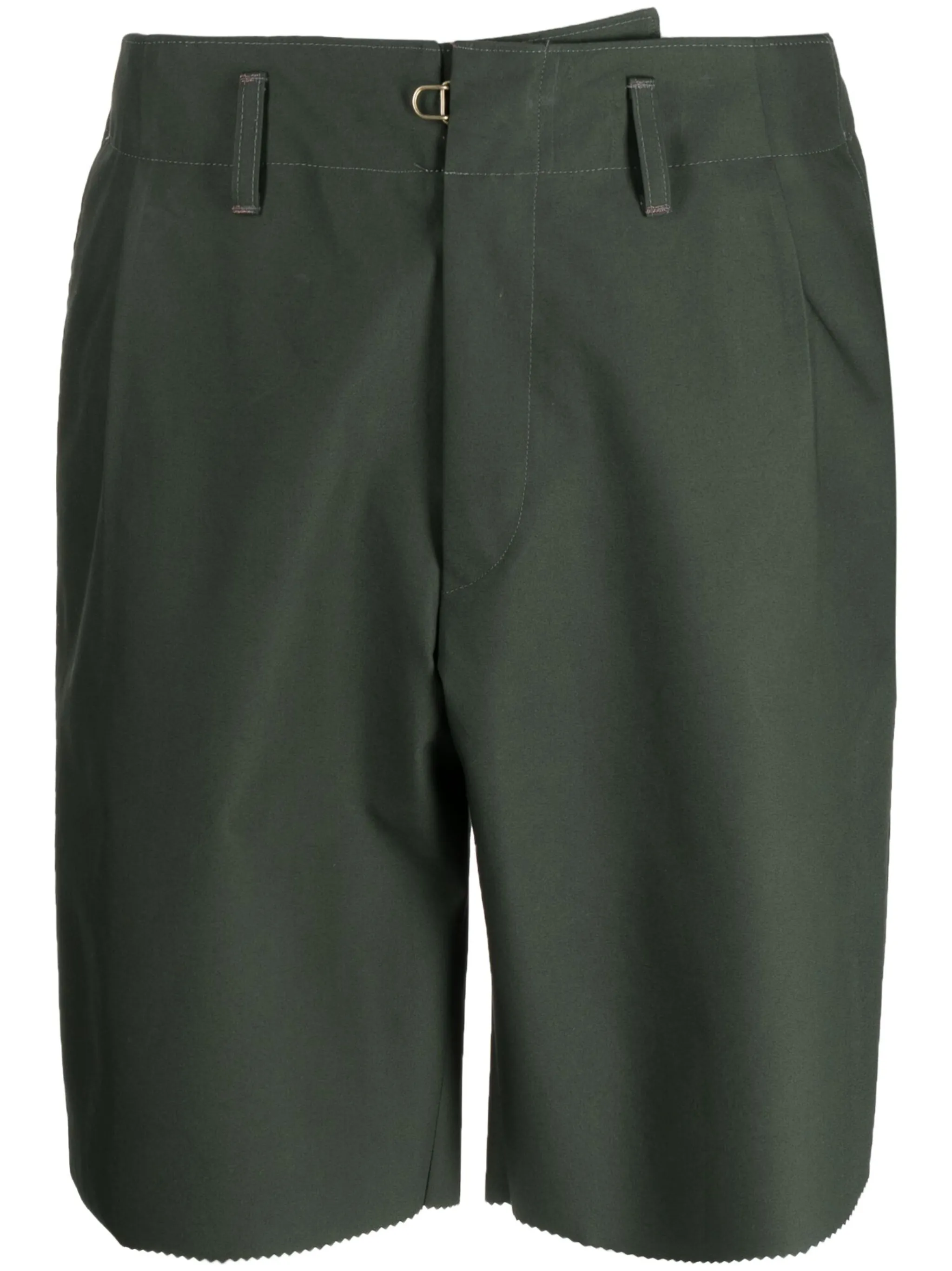 

Широкие шорты строгого кроя Kolor, зеленый