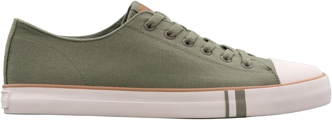 Мужские кеды Ben Sherman Mens Hadley Lo, кремовый/оливковый — фото 2