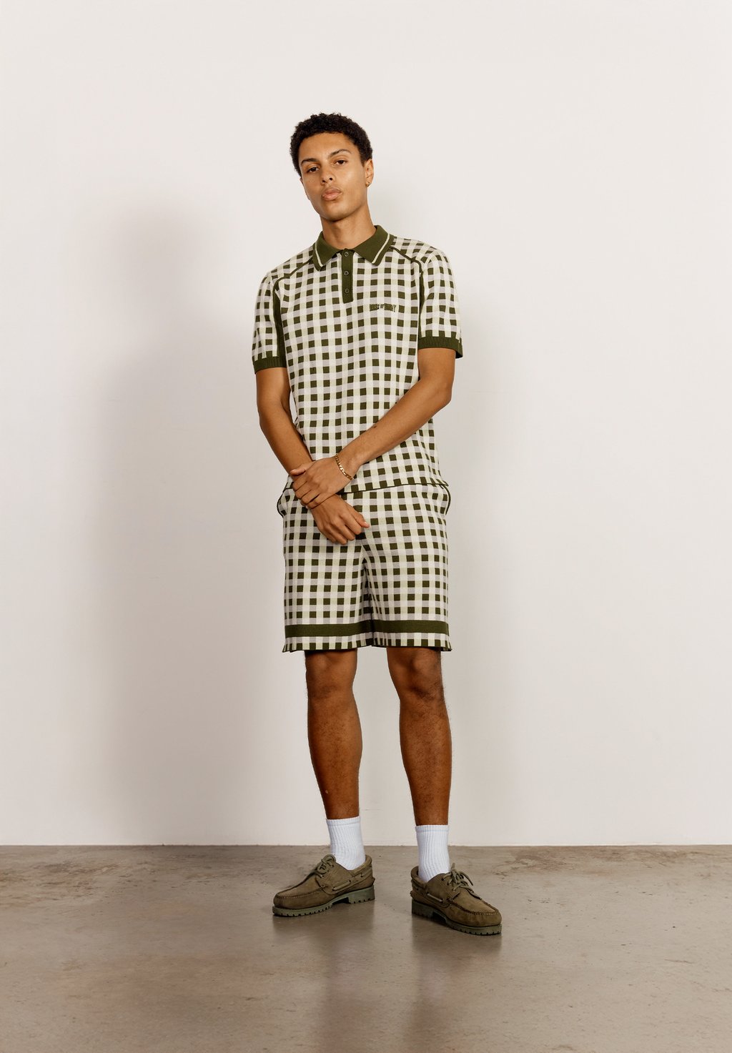 

Шорты PUTTING CHECK UNISEX House of Sunny, зеленый