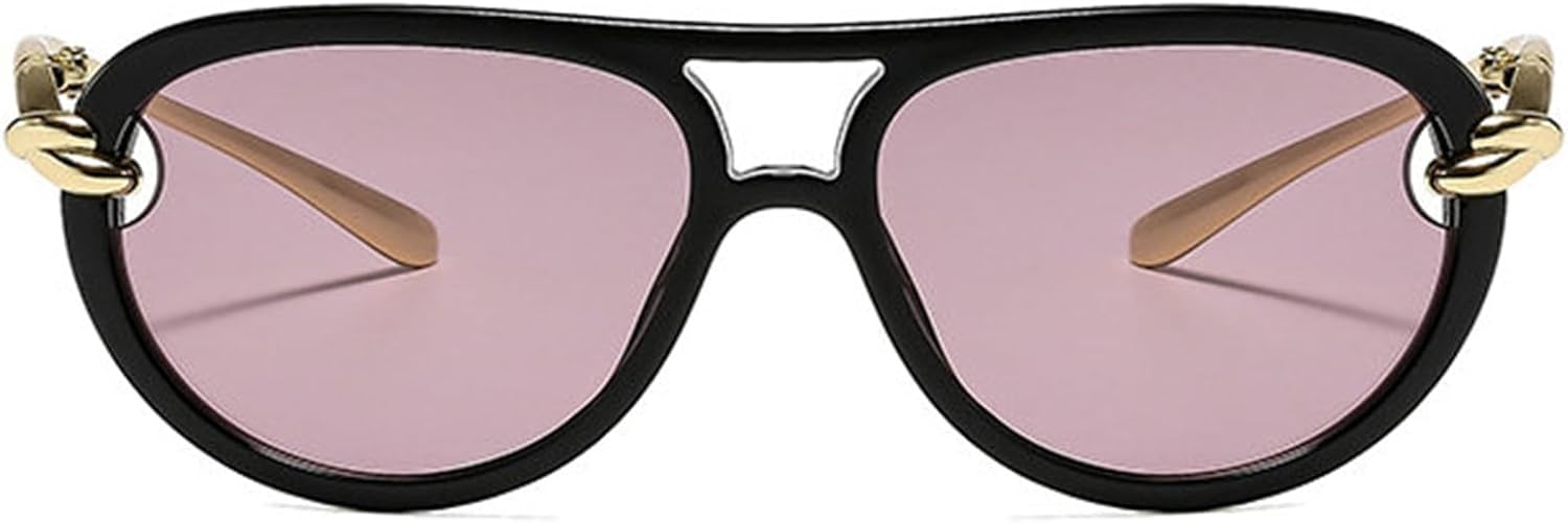 

Модные солнцезащитные очки-пилот большого размера для женщин, ретро-очки с градиентным переходом цвета в крупной оправе, дизайнерские женские солнцезащитные очки helena, C7