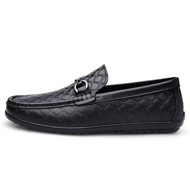 

BAGE Мокасины унисекс черные, цвет Black