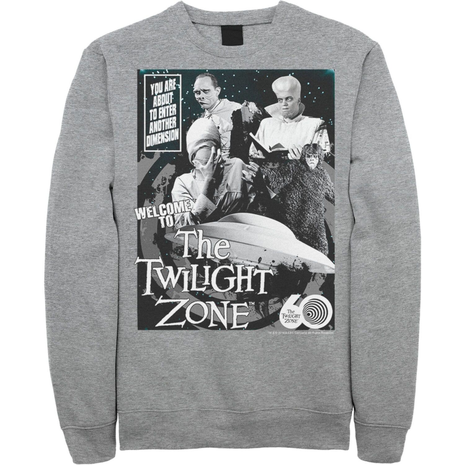 

Мужской свитшот CBS The Twilight Zone Comic 60th Licensed Character