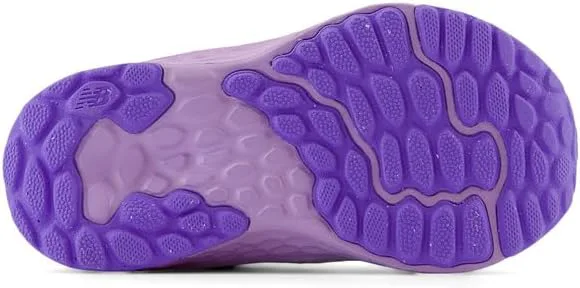 Детские кроссовки для бега New Balance Fresh Foam Arishi V4, серый/розовый/сиреневый — фото 4