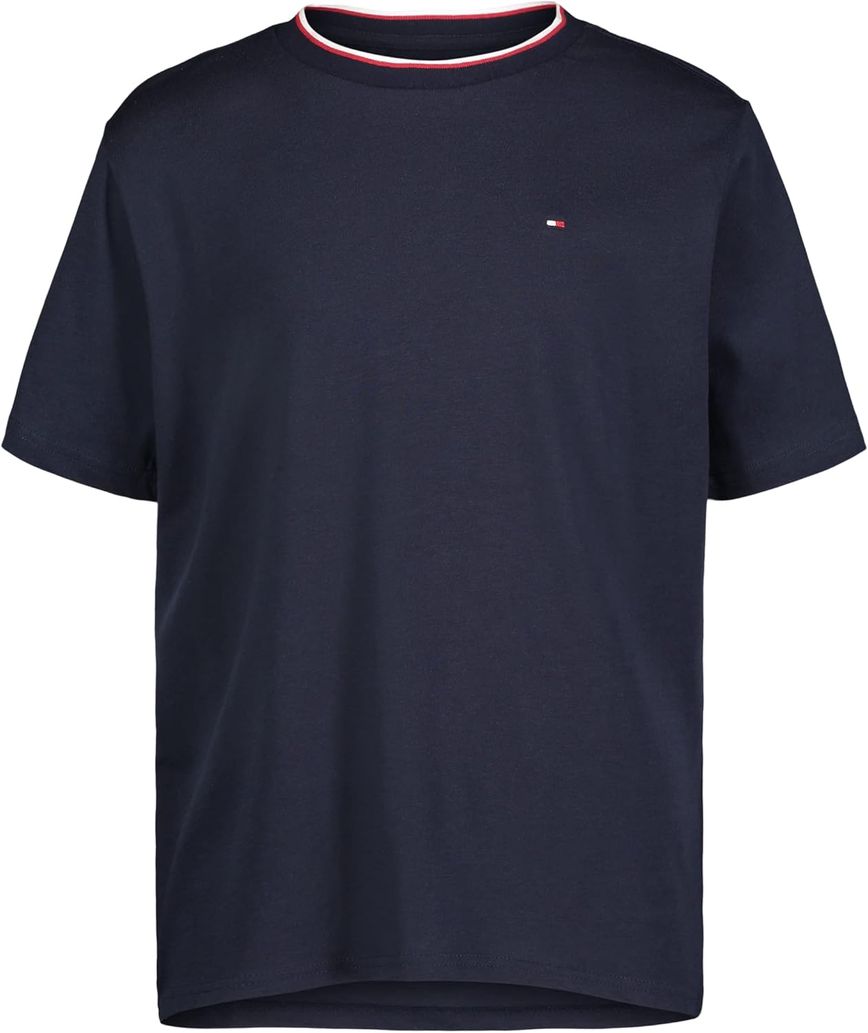 

Футболка Tommy Hilfiger Boys' Legacy с коротким рукавом и круглым вырезом Yd Ringer, Classic Navy Blazer, Синий, Футболка Tommy Hilfiger Boys' Legacy с коротким рукавом и круглым вырезом Yd Ringer, Classic Navy Blazer