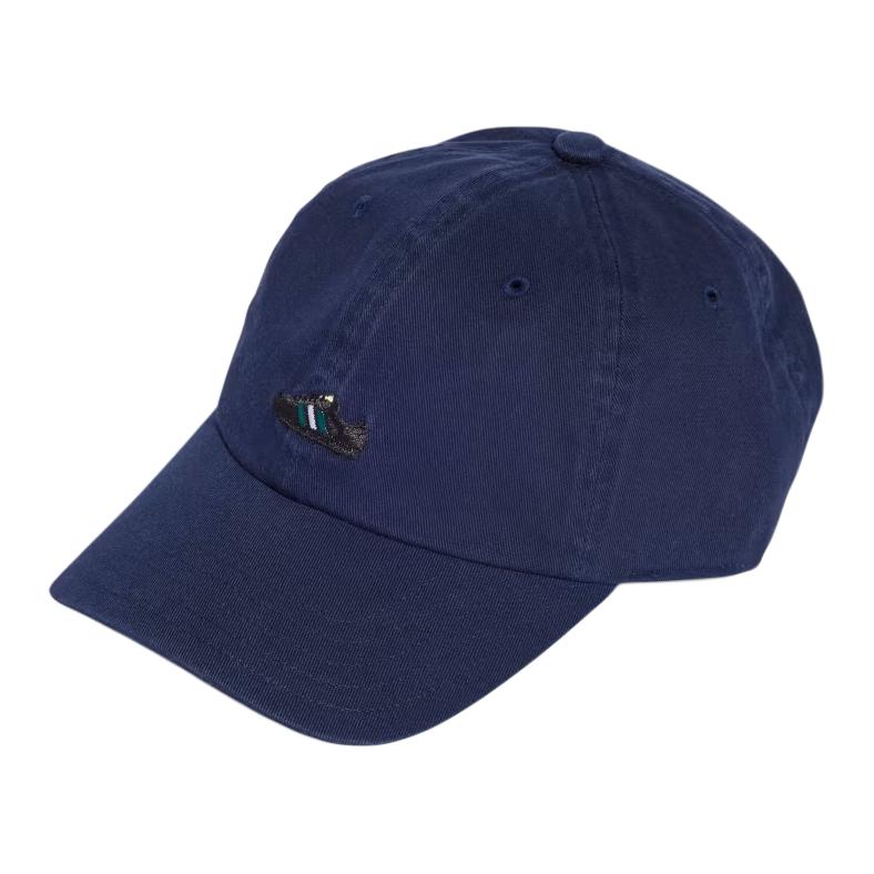 

Adidas Хлопковая бейсболка унисекс синяя, Blue