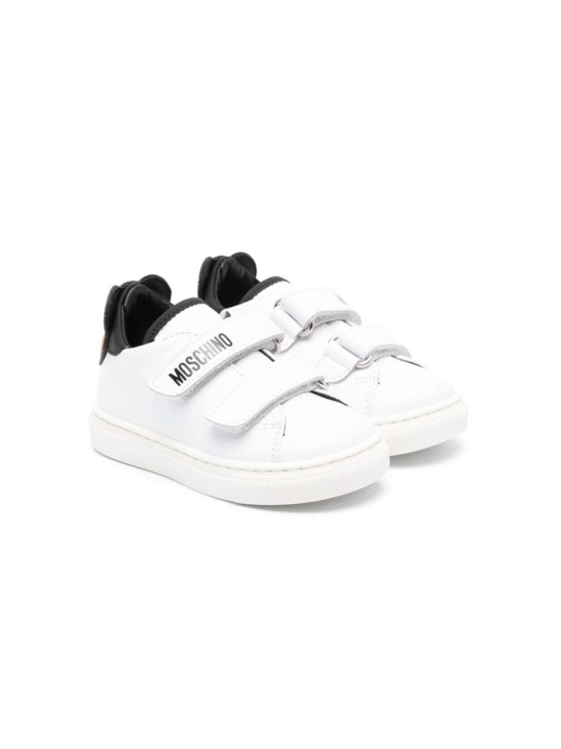 

Moschino Kids кроссовки Teddy Bear на липучках, белый