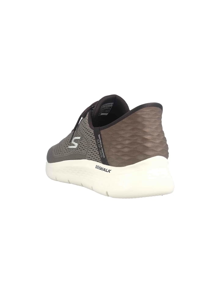 Мужские кроссовки коричневого цвета Skechers — фото 2