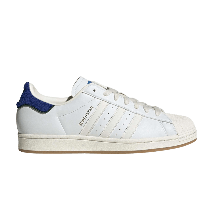 

Кроссовки adidas Superstar 'White Navy Chenille', белый