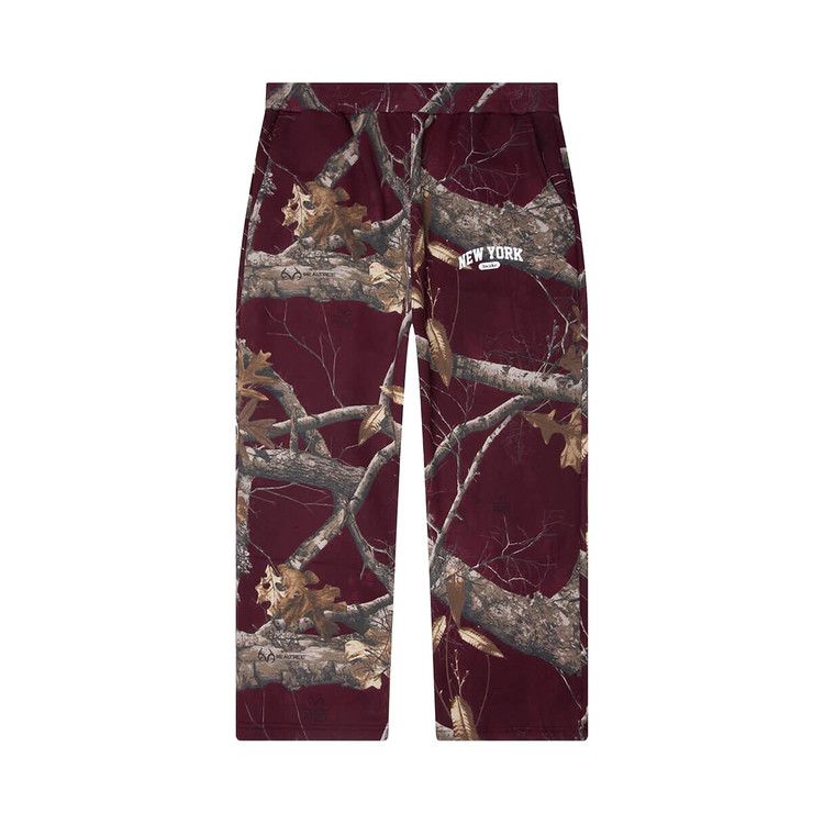 

Спортивные брюки Awake NY New York Arch Open Hem Sweatpants, Merlot