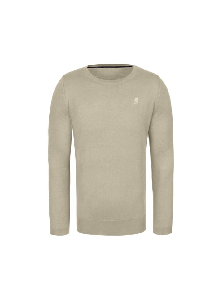 

Karl Lagerfeld Вязаный свитер 655000 бежевого цвета